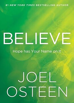 Livre Relié Believe de Joel Osteen