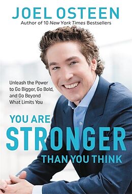 Couverture cartonnée You Are Stronger than You Think de Joel Osteen