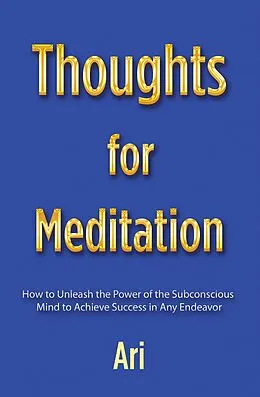E-Book (epub) Thoughts for Meditation von Ari