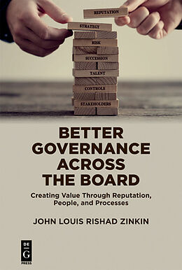 Kartonierter Einband Better Governance Across the Board von John Zinkin