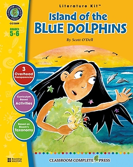 eBook (pdf) Island of the Blue Dolphins - Literature Kit Gr. 5-6 de Marie-Helen Goyetche