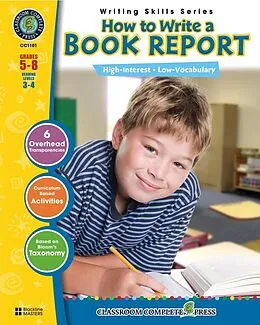 E-Book (pdf) How to Write a Book Report Gr. 5-8 von Brenda Rollins