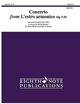 Antonio Vivaldi Notenblätter Concerto from LEstro armonico op.3,9