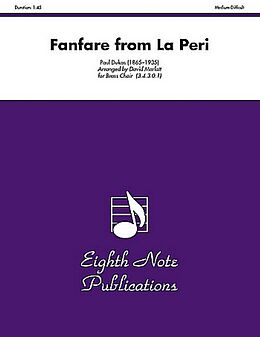 Paul Dukas Notenblätter Fanfare from La Peri