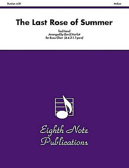 David Marlatt Notenblätter The last Rose of Summer