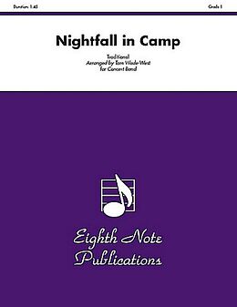 Tom Wade-West Notenblätter Nightfall in Camp