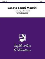 Pavel Josef Vejvanovsky Notenblätter Sonata Sancti Mauritii