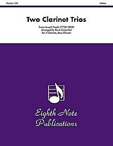 Franz Joseph Haydn Notenblätter 2 Clarinet Trios