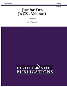 Vince Gassi Notenblätter Just for Two Jazz vol.1