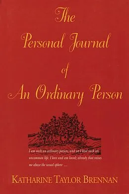 E-Book (epub) The Personal Journal of an Ordinary Person von Katharine Taylor Brennan