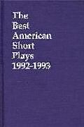 Fester Einband The Best American Short Plays 1992-1993 von Glenn Young
