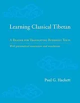 Fester Einband Learning Classical Tibetan von Paul Hackett