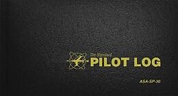 Livre Relié The Standard Pilot Log (Black): Asa-Sp-30 de 