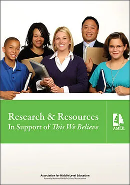 E-Book (epub) Research & Resources in Support of This We Believe von Association for Middle Level Education