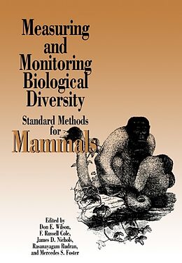 Couverture cartonnée Measuring and Monitoring Biological Diversity de Don E. Wilson, James D. Nichols, Mercedes Foster