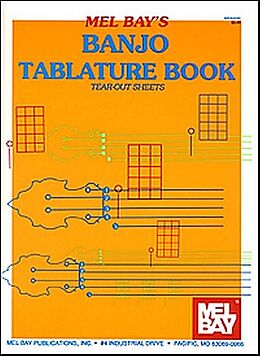  Notenblätter Banjo Tablature Book