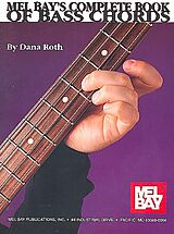 Dana Roth Notenblätter Complete Book of Bass Chords