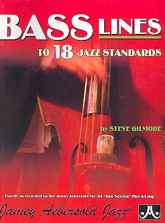 Bass Lines to 18 Jazz Standards