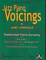 Jamey Aebersold Notenblätter Jazz Piano Voicings