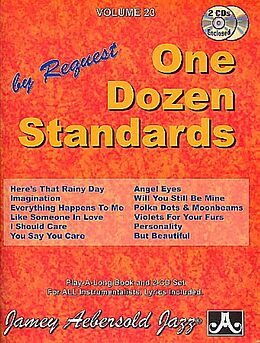 Couverture cartonnée Jamey Aebersold Jazz -- One Dozen Standards by Request, Vol 23: Book & 2 CDs [With CD (Audio)] de Jamey Aebersold