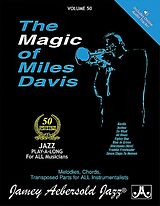 Kartonierter Einband Jamey Aebersold Jazz -- The Magic of Miles Davis, Vol 50: A New Approach to Jazz Improvisation, Book & Online Audio von Steve Davis