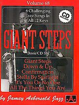 Couverture cartonnée Jamey Aebersold Jazz -- Giant Steps, Vol 68: 6 Challenging Jazz Songs in All 12 Keys, Book & Online Audio de Jamey Aebersold