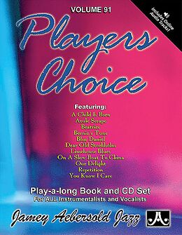 Kartonierter Einband Jamey Aebersold Jazz -- Players Choice, Vol 91: Book & Online Audio von Jamey Aebersold