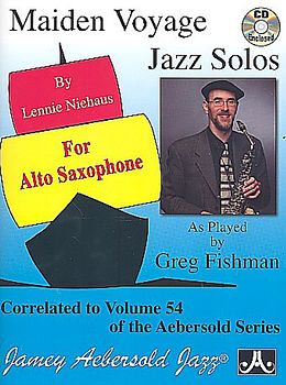 Kartonierter Einband Maiden Voyage Jazz Solos: As Played by Greg Fishman, Book & Online Audio von Lennie Niehaus