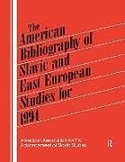 The American Bibliography of Slavic and East European Studies