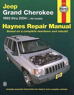 Kartonierter Einband Jeep Grand Cherokee (1993 thru 2004) von Haynes Publishing