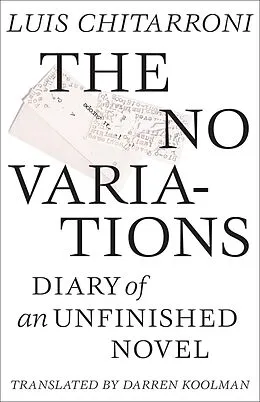 E-Book (epub) No Variations von Luis Chitarroni
