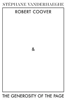 E-Book (epub) Robert Coover and the Generosity of the Page von Stephane Vanderhaeghe