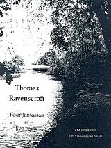 Thomas Ravenscroft Notenblätter 4 Fantasias of 5 Parts