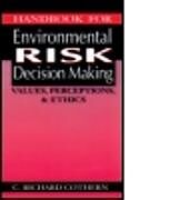 Fester Einband Handbook for Environmental Risk Decision Making von C. Richard Cothern