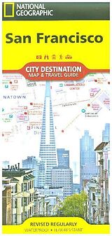 Carte (de géographie) National Geographic City Destination Map San Francisco de National Geographic Maps