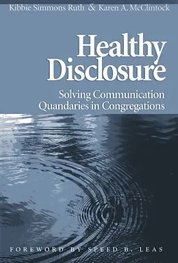 E-Book (epub) Healthy Disclosure von Kibbie Simmons Ruth, Karen A. McClintock