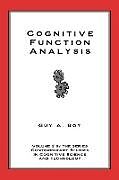 Couverture cartonnée Cognitive Function Analysis de Guy A. Boy
