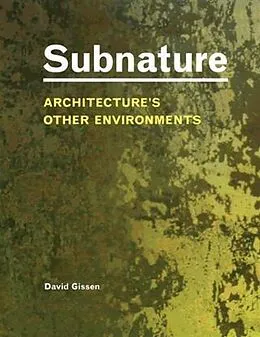 E-Book (epub) Subnature von David Gissen