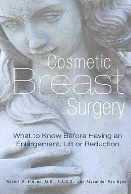 Couverture cartonnée Cosmetic Breast Surgery de Alexander Van Dyne, Robert Freund