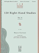 Mauro Giuliani Notenblätter 120 Right-Hand Studies