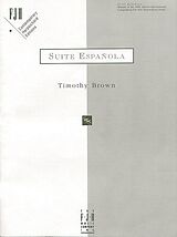 Timothy Brown Notenblätter Suite espanola