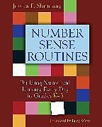 Kartonierter Einband Number Sense Routines von Jessica Shumway