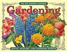 Couverture cartonnée The 2025 Old Farmer's Almanac Gardening Wall Calendar de Old Farmer's Almanac