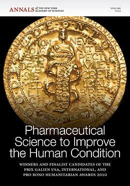 Couverture cartonnée Pharmaceutical Science to Improve the Human Condition de . Nyas