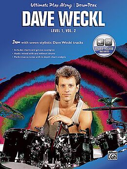 Kartonierter Einband Ultimate Play-Along Drum Trax: Dave Weckl, Level 1, Volume 2 von Dave Weckl