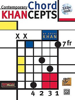 Kartonierter Einband Contemporary Chord Khancepts [With 2 CD's] von Steve Khan