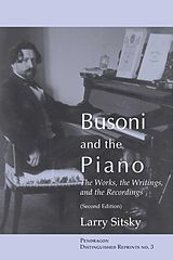 eBook (pdf) Busoni and the Piano de Larry Sitsky