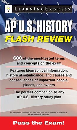 eBook (epub) AP U.S. History Flash Review de Learning Express Llc