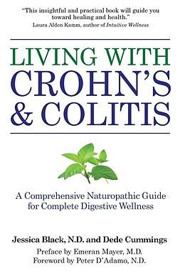 Kartonierter Einband Living with Crohn's & Colitis von Jessica Black, Dede Cummings