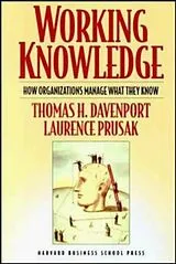 Broschiert Working Knowledge von T; Prusak, L Davenport